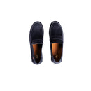 Newport Suede Penny Loafer - Navy