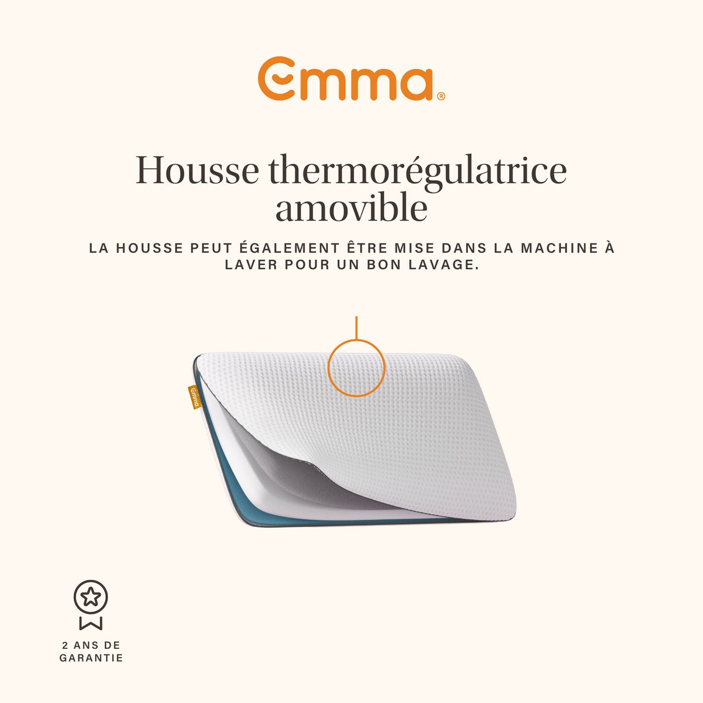Oreiller Emma Original Adapt Thermorégulant