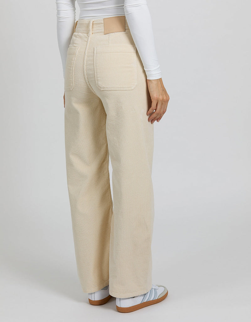 Pantalón ancho de terciopelo Gigi - Milkshake - Mujer