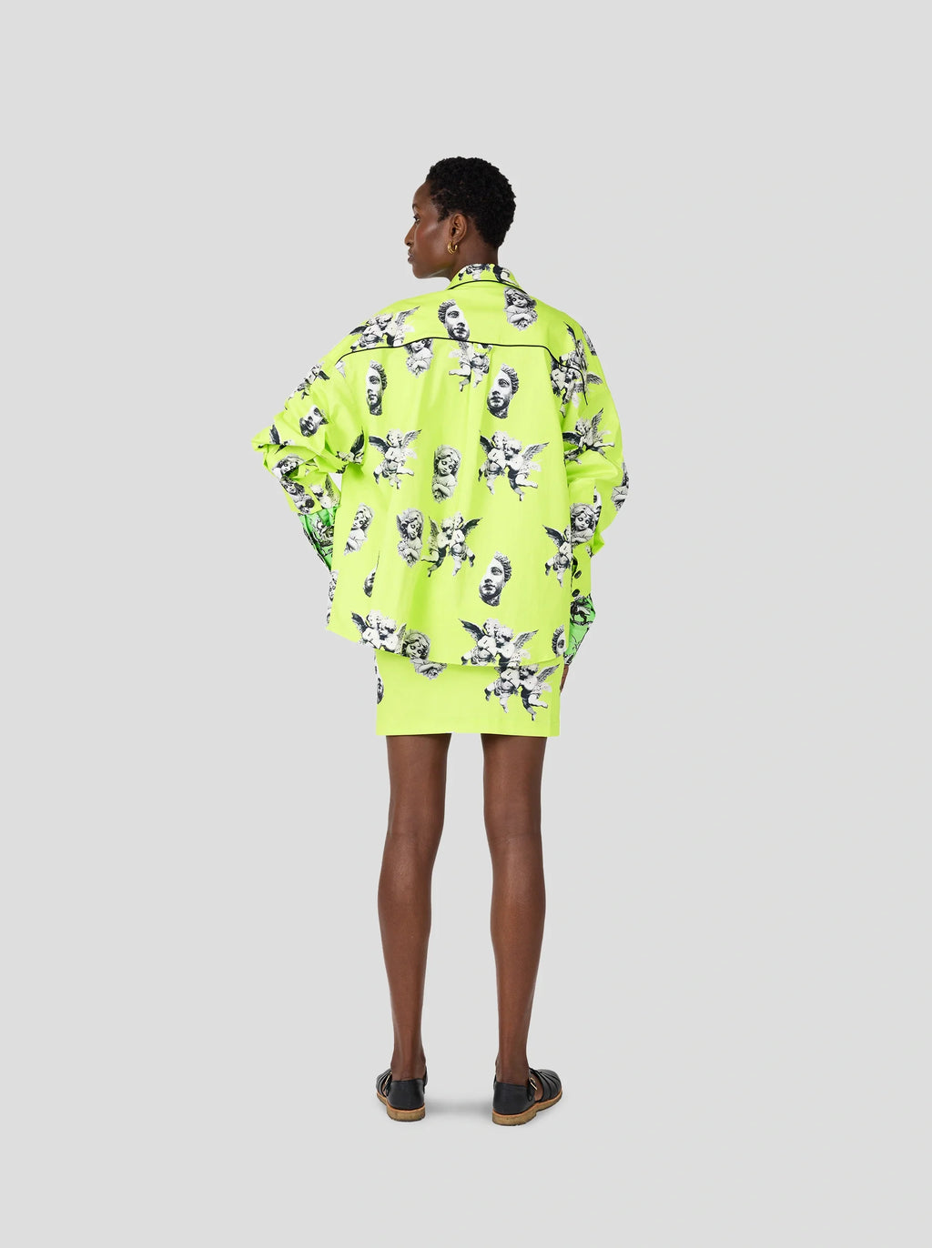 Jupe Gigi In Angels Printed Toile