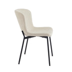 Gija - Set of 2 Chairs - Beige Fabric