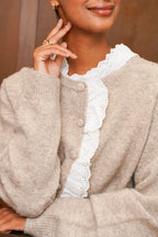 Gilet Bella - Taupe