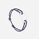 Bracelet Gilet - Bleu Marine Moucheté Bleu Blanc Rouge