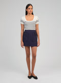 Jupe Courte Gilmana Marine