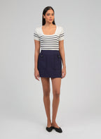 Jupe Courte Gilmana Marine
