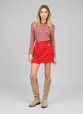 Jupe Courte Gilma Rouge
