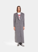 Gina Fabric Coat - Grey