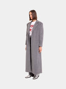 Gina Fabric Coat - Grey