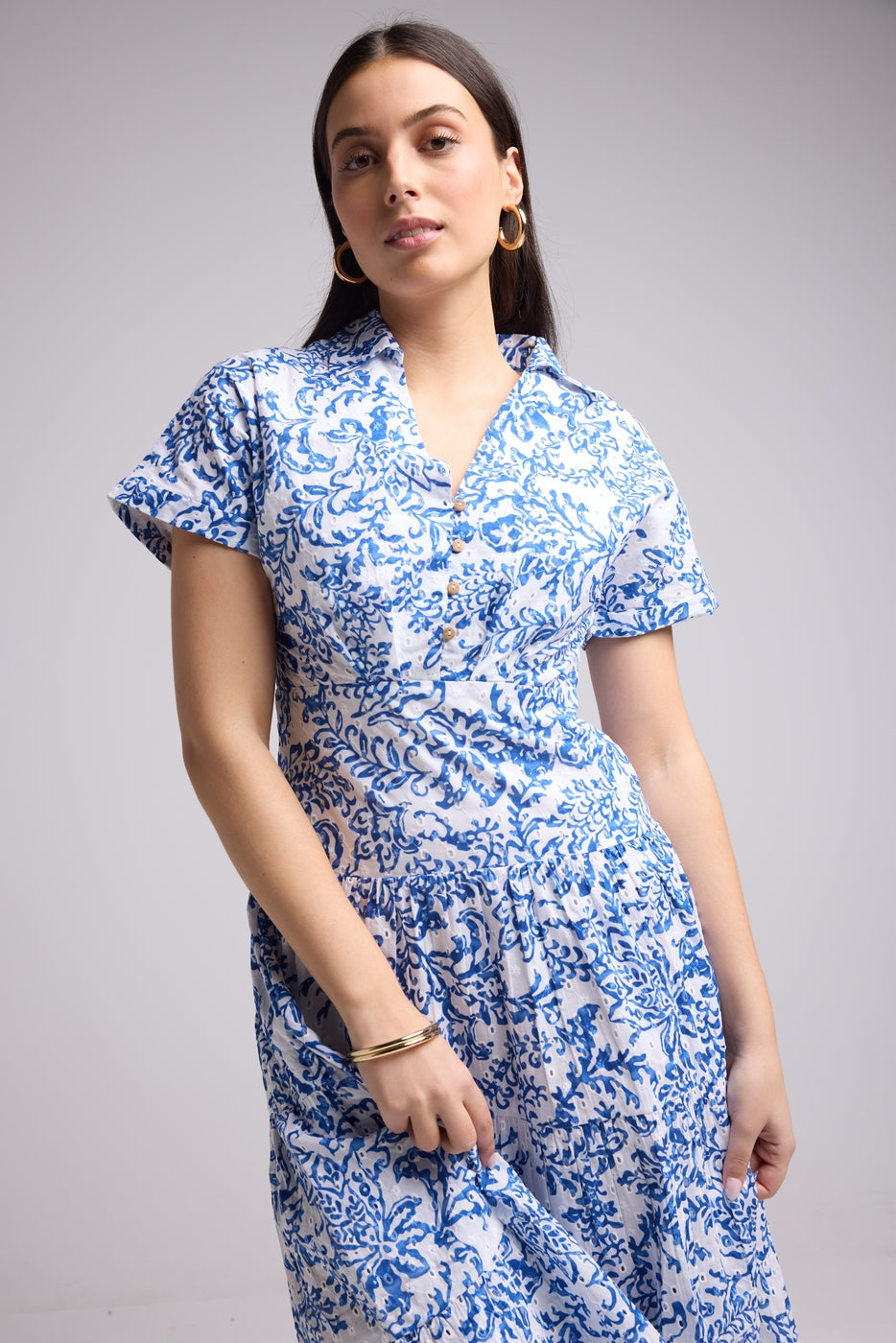 Long Dress - Gina New - Blue