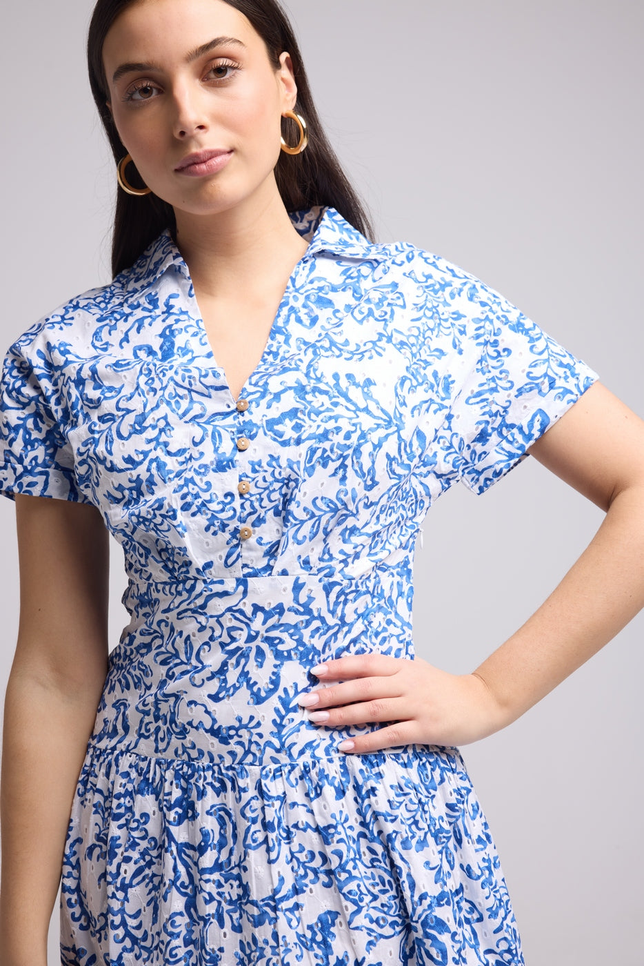 Long Dress - Gina New - Blue