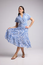 Long Dress - Gina New - Blue