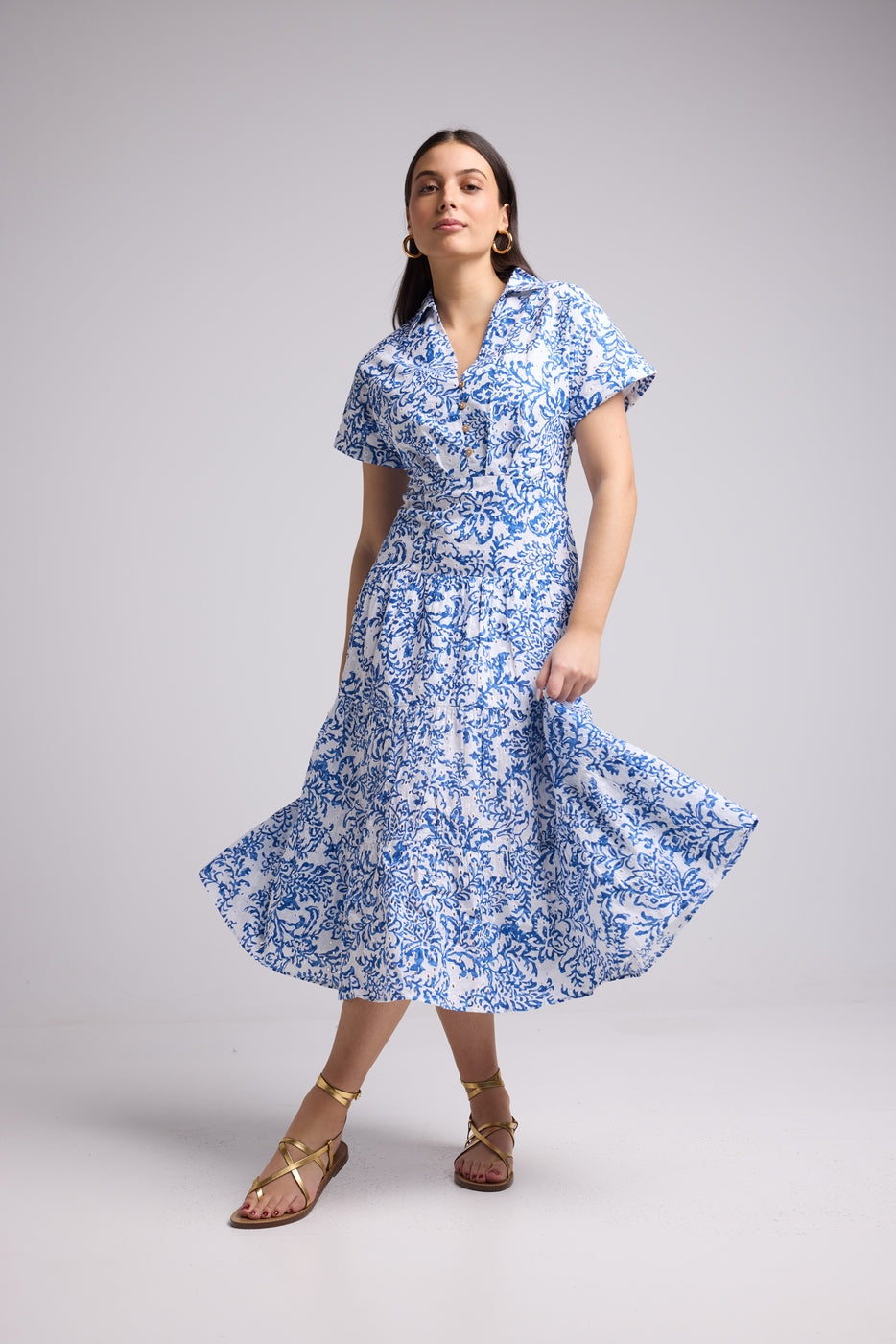 Long Dress - Gina New - Blue