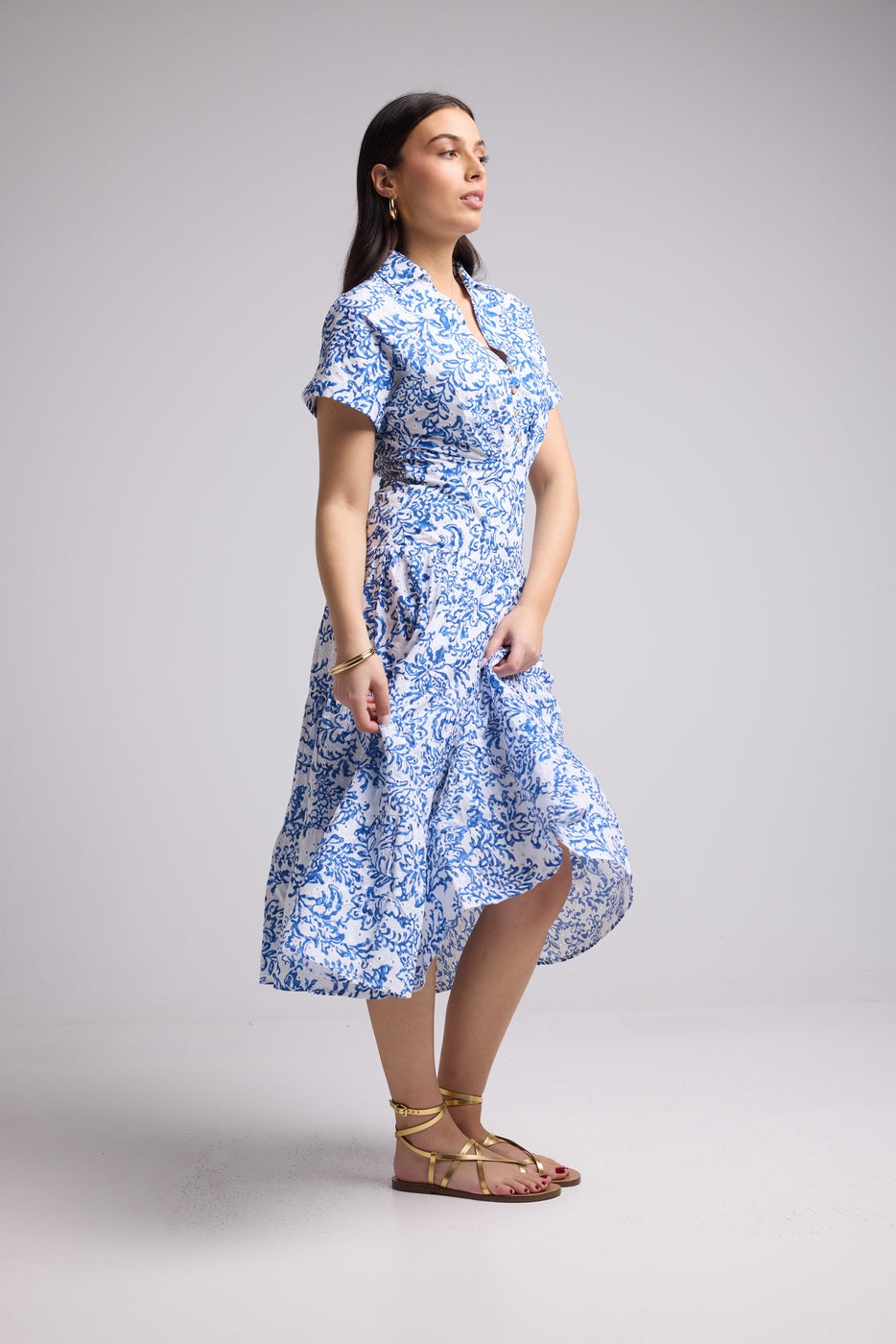 Long Dress - Gina New - Blue
