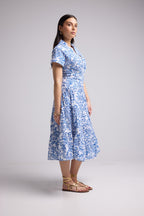 Long Dress - Gina New - Blue
