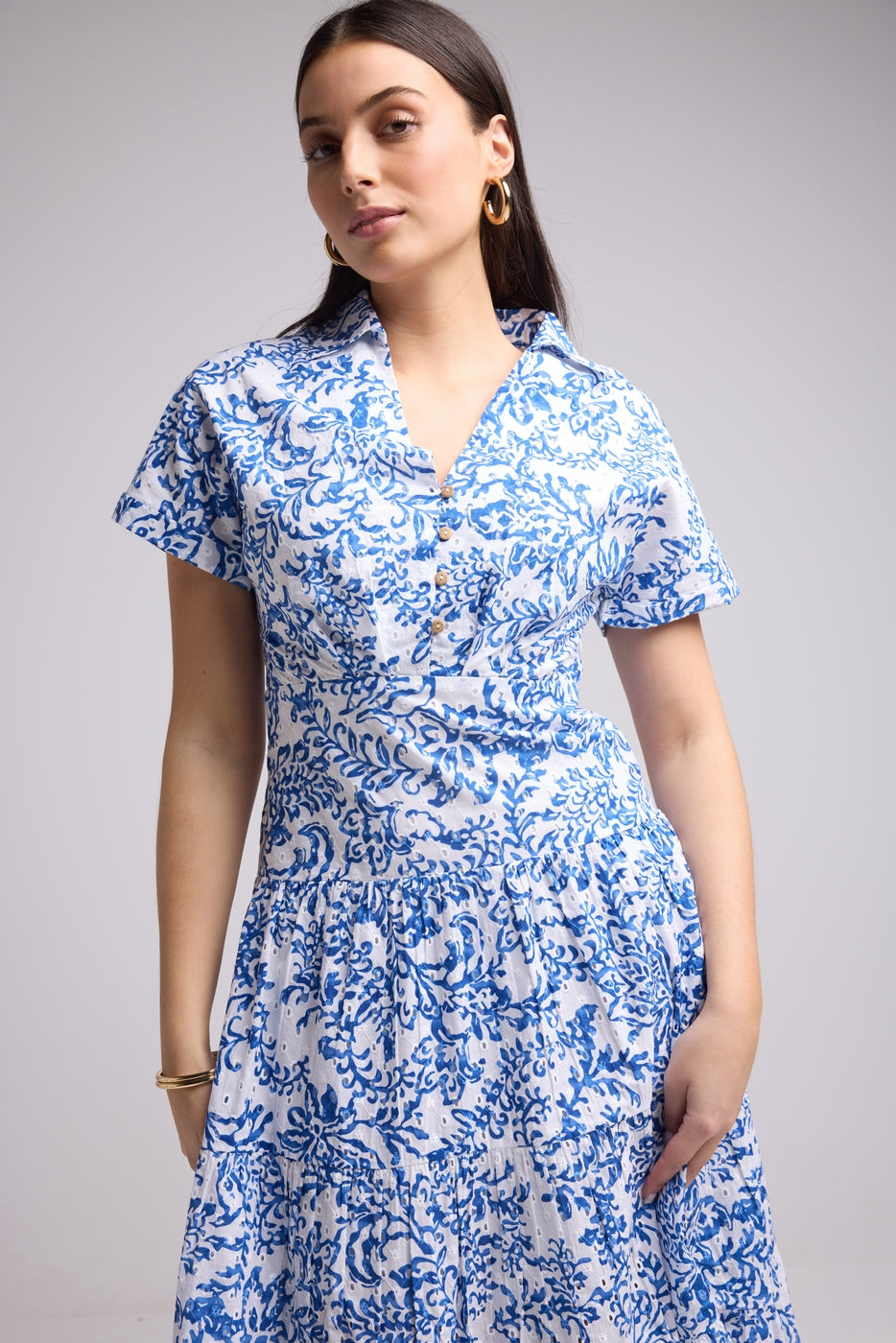 Long Dress - Gina New - Blue