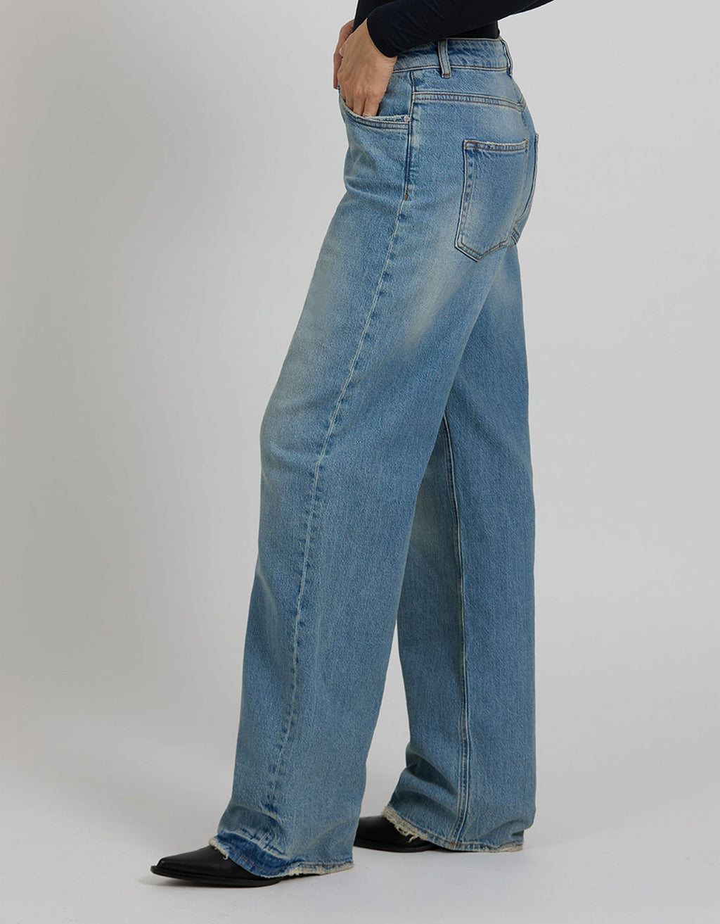 Jean Loose Straight Gina - Dnm V-379 - Mujer
