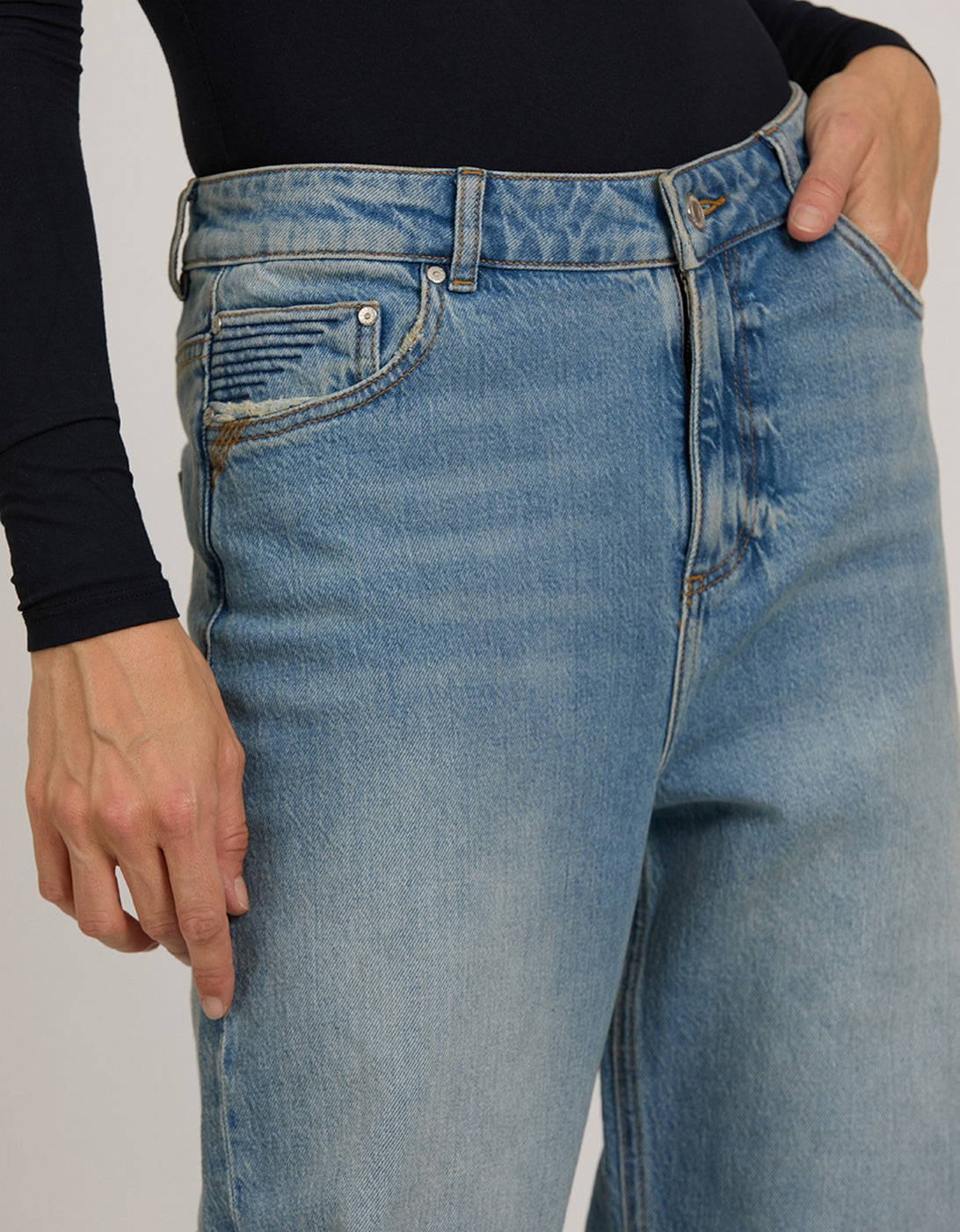 Jean Loose Straight Gina - Dnm V-379 - Mujer