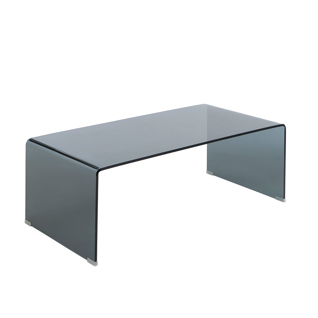 Ginza - Coffee Table - Tempered Glass - Black