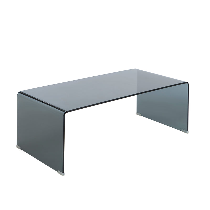 Table Basse Ginza - Verre Trempé Noir
