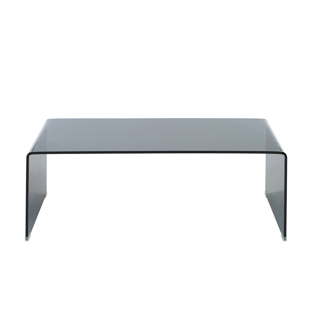 Ginza - Coffee Table - Tempered Glass - Black