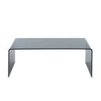 Ginza - Coffee Table - Tempered Glass - Black