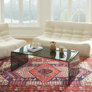 Table Basse Ginza - Verre Trempé Noir