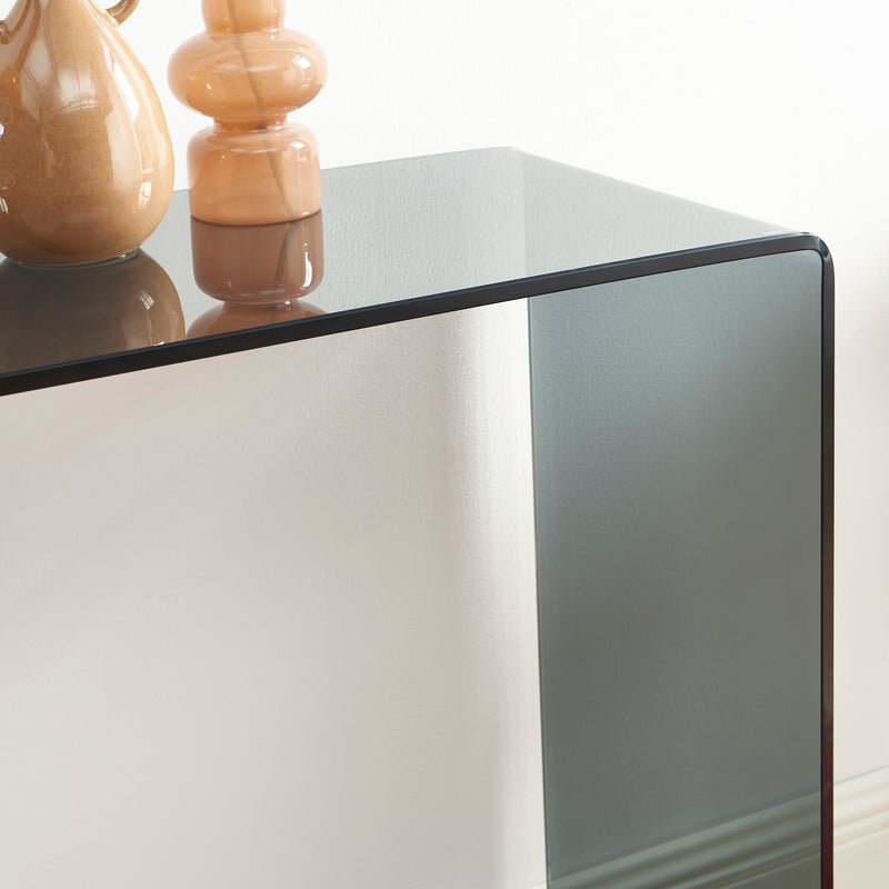 Console Ginza - Verre Trempé Noir