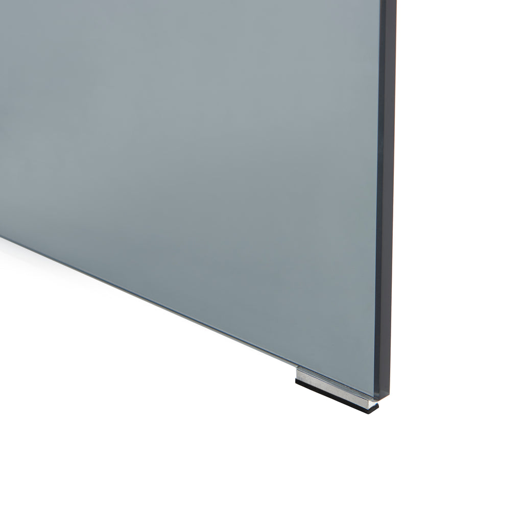 Ginza - Bedside Table - Tempered Glass - Black