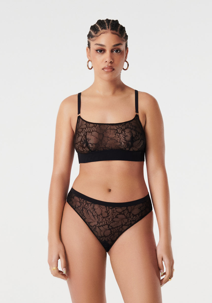 Giorgio bralette - Black