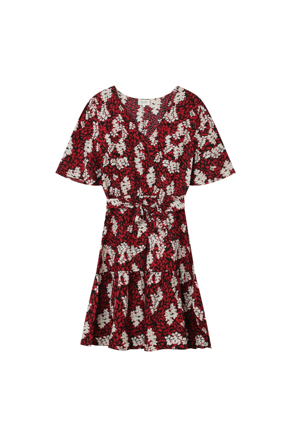 Robe Courte Giulia - Burgundy