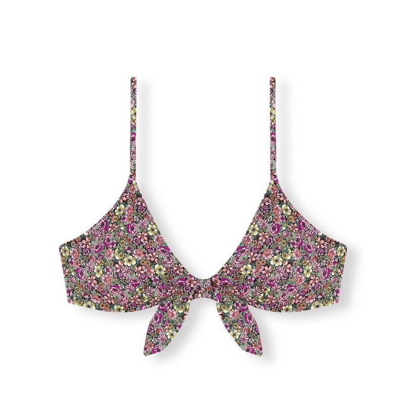 Top de bikini Giulietta con encaje - Multicolor