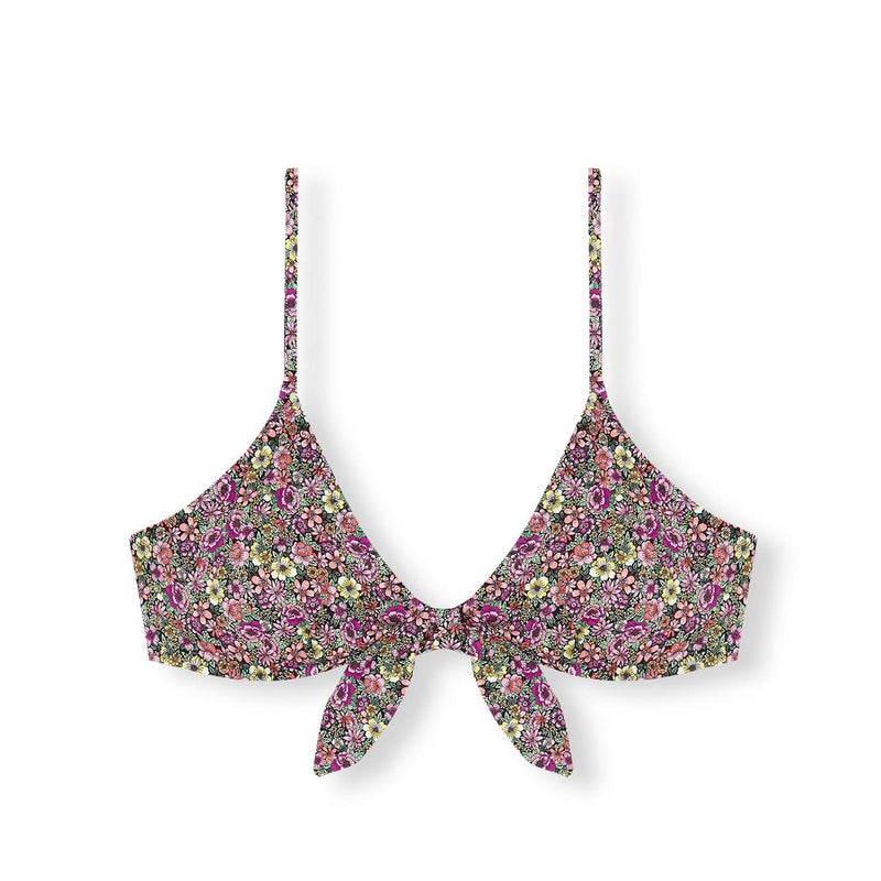 Top de bikini Giulietta con encaje - Multicolor