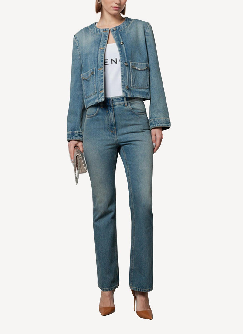 Givenchy - Jeans - Blue Washed Medium - Femme