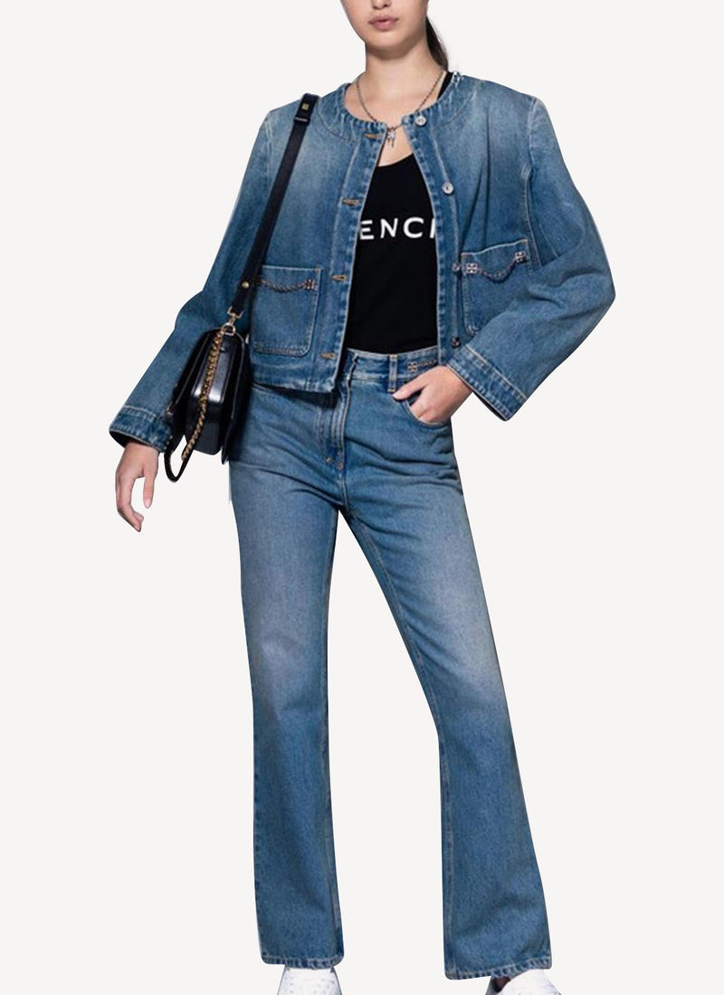 Givenchy - Jeans - Blue Washed Medium - Femme