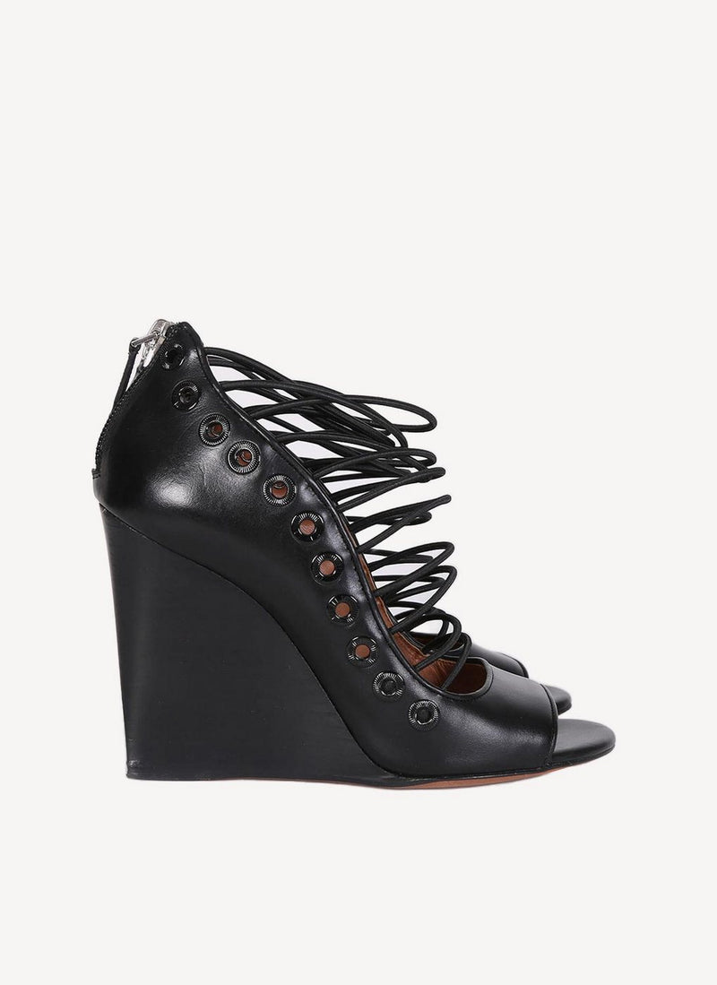 Givenchy - Bond 10,5 Wedge Sand - Black - Femme