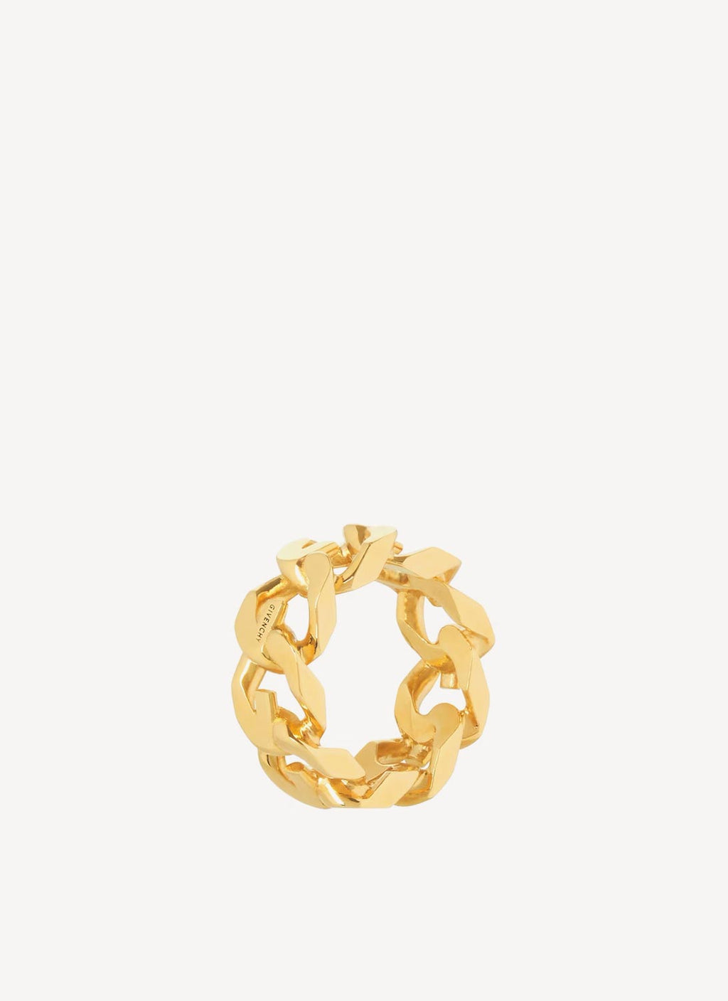 Givenchy - G Chain Signet Ring - Golden Yellow - Femme