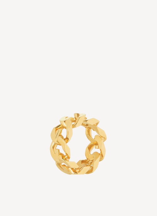 Givenchy - G Chain Signet Ring - Golden Yellow - Femme