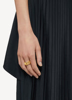 Givenchy - G Chain Signet Ring - Golden Yellow - Femme