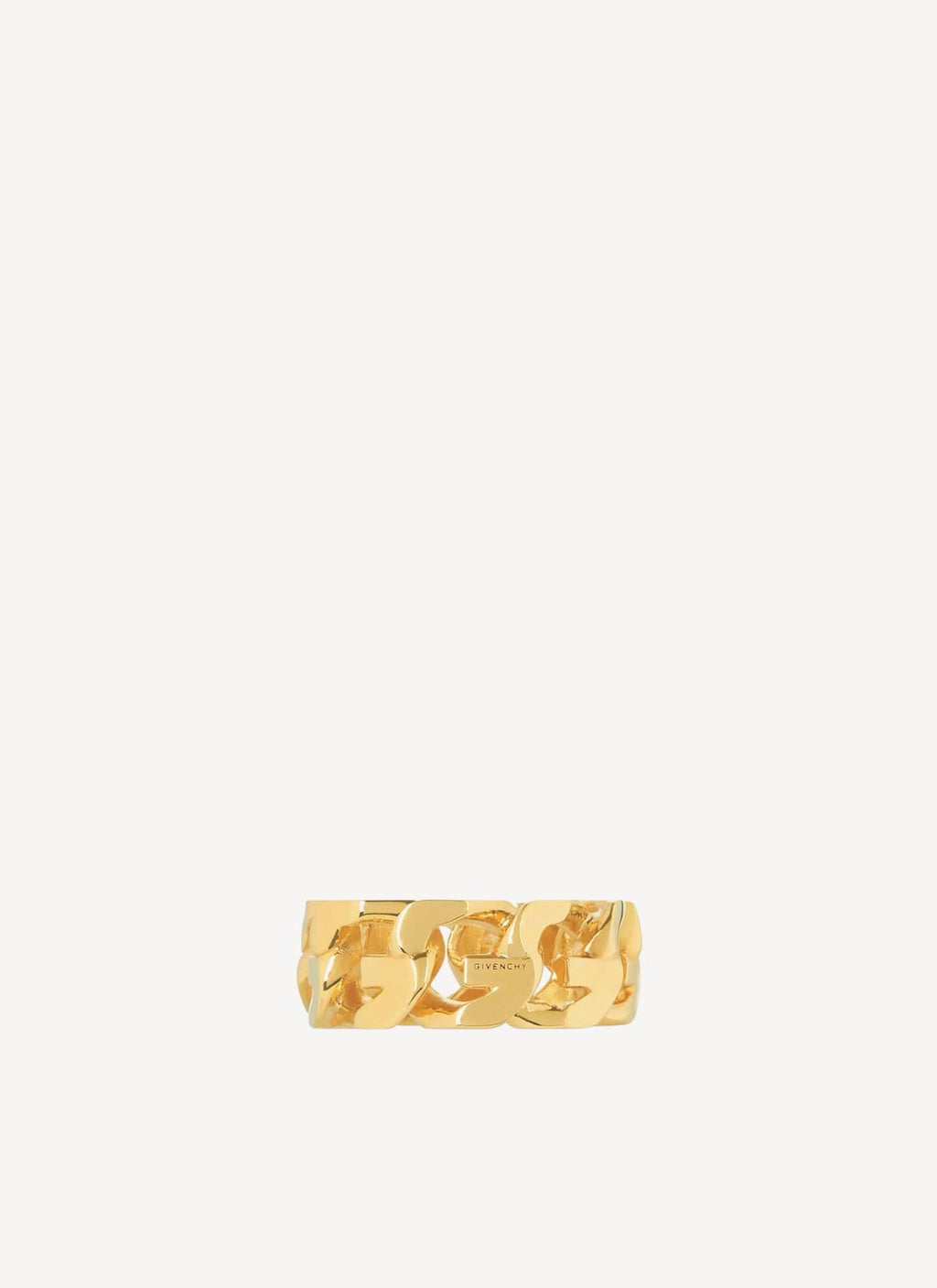 Givenchy - G Chain Signet Ring - Golden Yellow - Femme