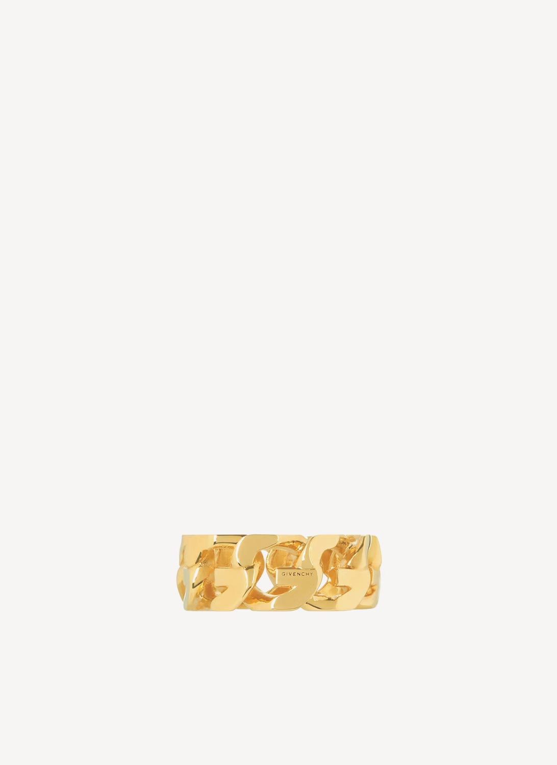 Givenchy - G Chain Signet Ring - Golden Yellow - Femme