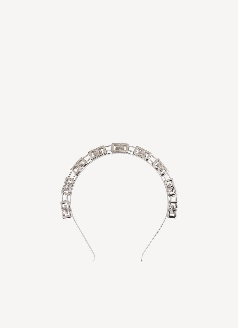 Givenchy - G Cube Headband - Silvery - Femme