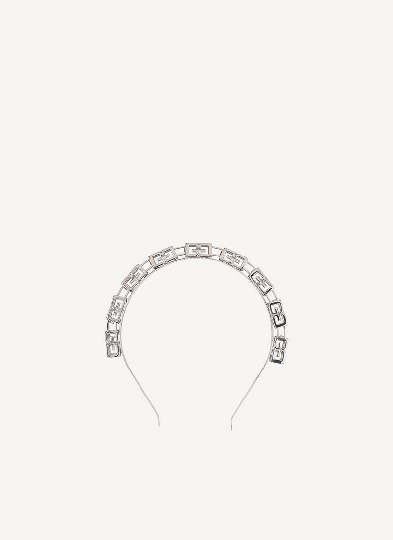 Givenchy - G Cube Headband - Silvery - Femme