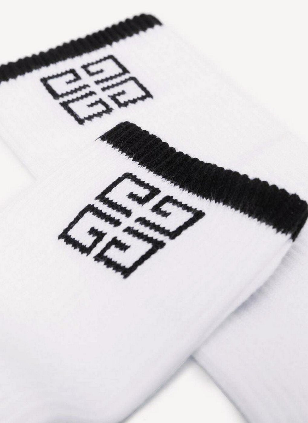 Givenchy - Calcetines - Blanco/Negro - Hombre