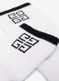 Givenchy - Calcetines - Blanco/Negro - Hombre