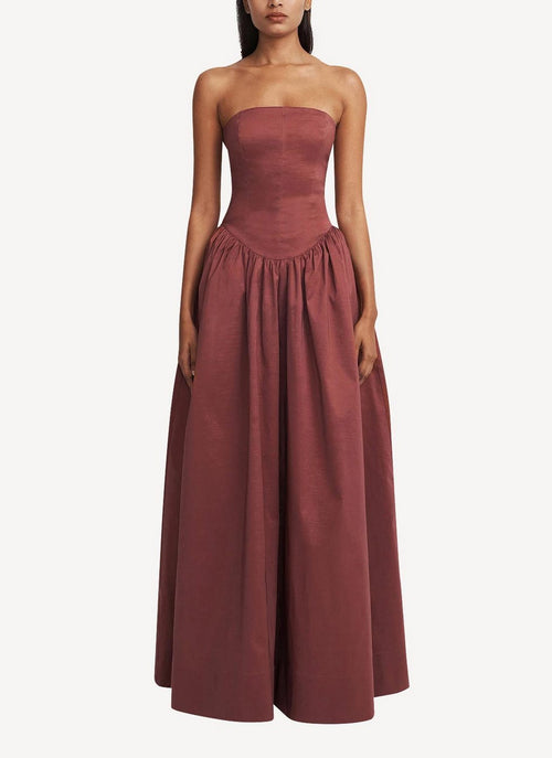 Givenchy - Long Dress - Dark Orange - Femme