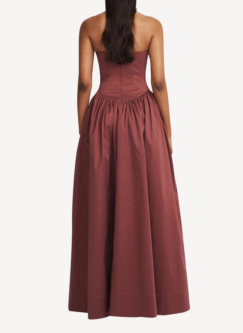 Givenchy - Long Dress - Dark Orange - Femme