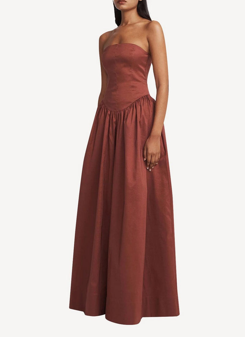 Givenchy - Long Dress - Dark Orange - Femme