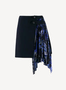 Givenchy - Short Skirt - Black/Blue - Femme