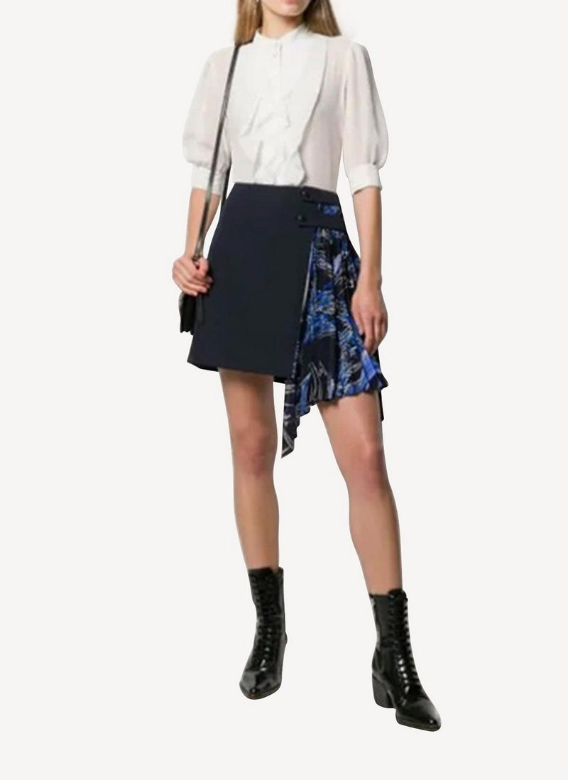 Givenchy - Short Skirt - Black/Blue - Femme