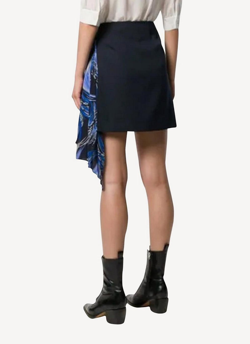 Givenchy - Short Skirt - Black/Blue - Femme